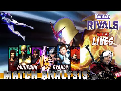 UMvC3 Match Analysis: Twitch Rivals - Mundank vs. RyanLV