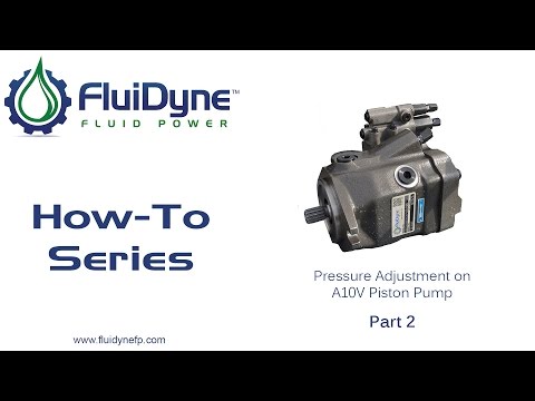 Testing A10V Piston Pump - Part 2