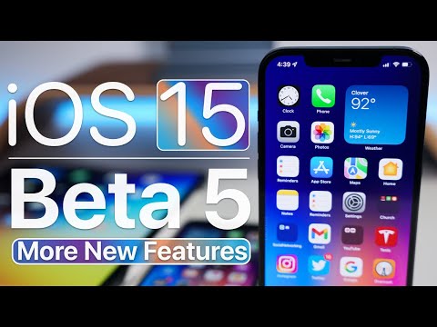 iOS 15 Beta 5 - More New Features