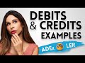 PROPERLY Record Debits And Credits With Examples EASIEST Method