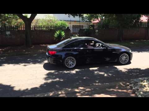 E92 BMW M3 Competition Pack exhaust