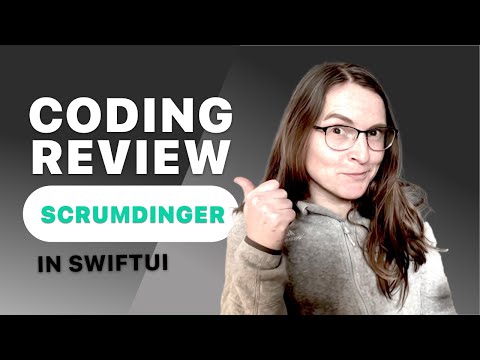 SwiftUI Tips and Tricks: Coding Review of Apple´s Scrumdinger Project thumbnail