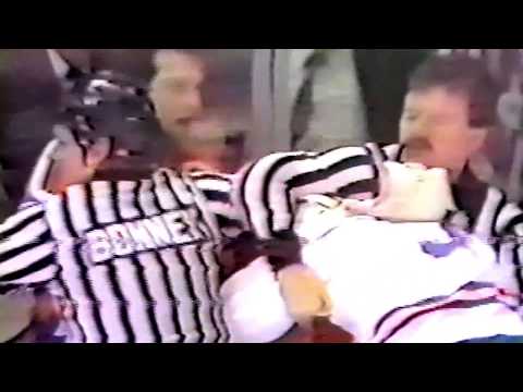 Dave Semenko vs Chris Nilan January 10 1985