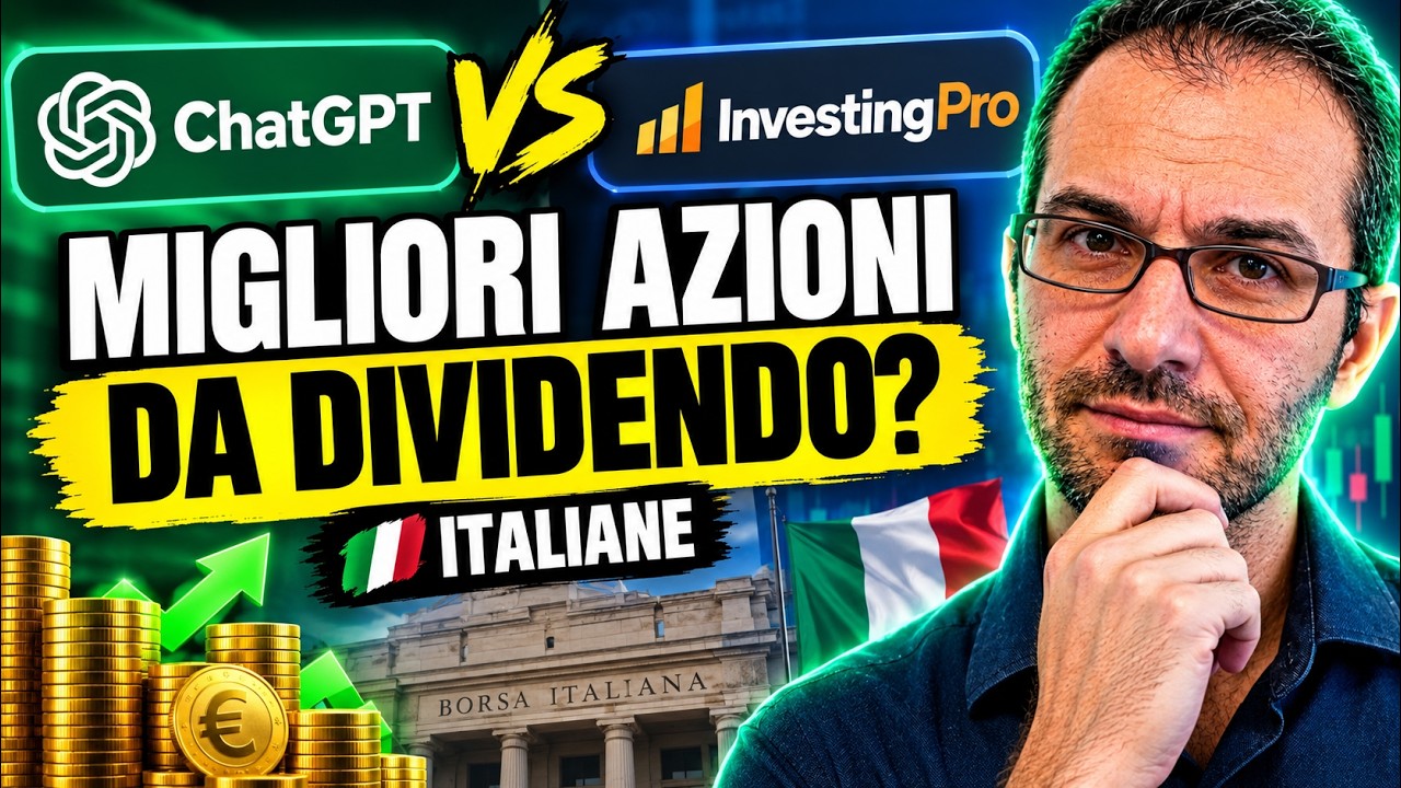Le Migliori Azioni Italiane da Dividendo Scelte con l'AI