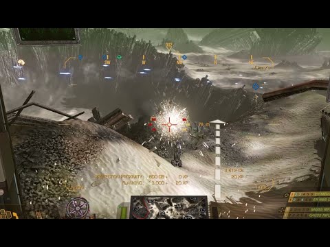 MWO Quickplay WHM-6R Warhammer Double Gauss Build at Tourmaline Desert Skirmish