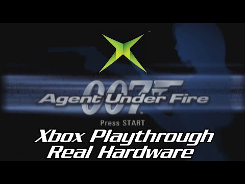 James Bond 007: Agent Under Fire Xbox Playthrough Real Hardware