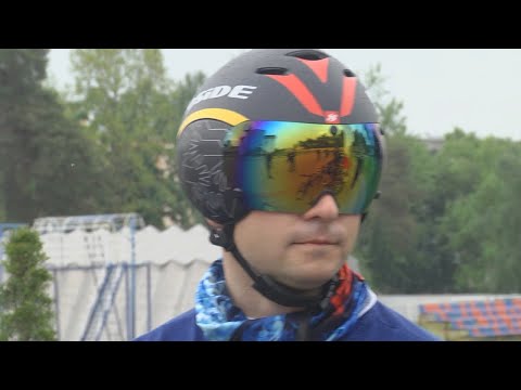 На Гомельшчыне да Міжнароднага дня дзяцей прымеркавалі велапрабег видео