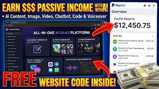 FREE AI Website Source Code | Build Your Own AI SaaS & Earn