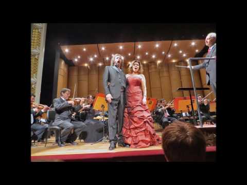 Puccini - Tosca - Love duet - Daniela Dessì, Fabio Armiliato (São Paulo, 2012)