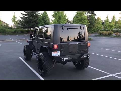 Lifted Jeep Jk on 20" Fuels