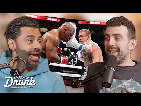 "This Is America!" : Mike Tyson VS Jake Paul | Hasan Minhaj on We Might Be Drunk