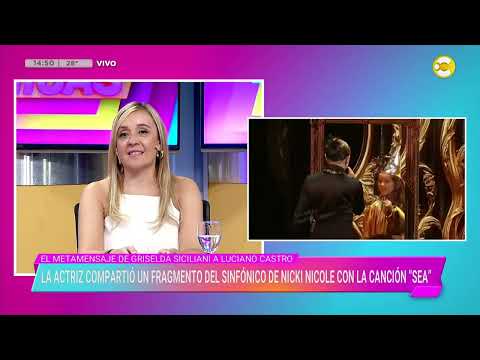 El Metamensaje de Griselda Siciliani a Luciano Castro │VLC│ 23-02-26