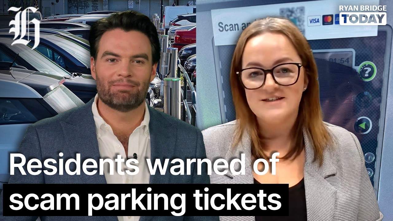 Christchurch residents warned of scam parking tickets | Ryan Bridge TODAY