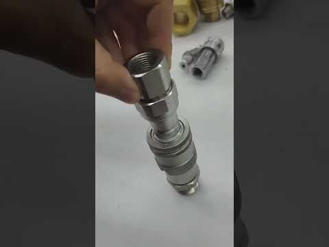 Male ISO 16028 Flat Face Quick Connect Coupler