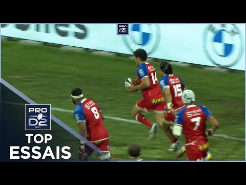 TOP Essais de la J2 – PRO D2 – Saison 2022-2023