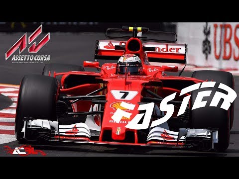 👓ASSETTO CORSA vs REAL LIFE - KIMI RAIKKONEN GOING FASTER MONACO 2017 [ITA ᴴᴰ] 👓