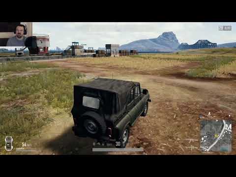 PlayerUnknown's Battlegrounds Jan. 4, 2018 pt8 - First Crash, First Game Fail