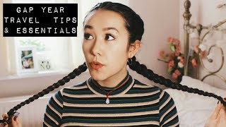 cheap travel tips + essentials || planning gap year travelling