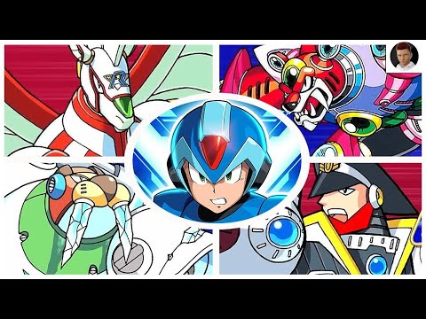 Mega Man X Legacy Collection (X Challenge Vol 1) All Bosses