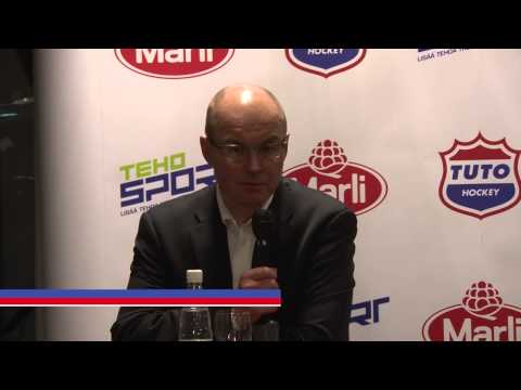 TUTO Hockey - K-Vantaa 31.10.2014. Lehdistötilaisuus