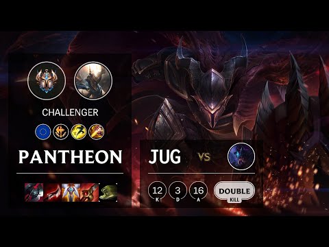 Pantheon Jungle vs Rek'Sai - EUW Challenger Patch 10.13
