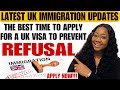 LATEST UPDATES UK VISAS APPLICATION 2023 THE BEST TIME TO APPLY FOR UK VISAS HOW TO APPLY FAST