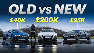 Audi R8 BATTLE: Can The Old R8 Beat The New One?! |4K
