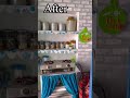 My Most Beautiful Makeover so far.. how do u like this transformation of this old kitchen