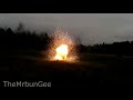 Flash Powder Explosions Slow Motion