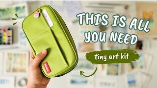 My Watercolor Travel Supplies & Tips to Paint Anywhere ✧