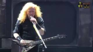 Megadeth - fatal illusion live 2016
