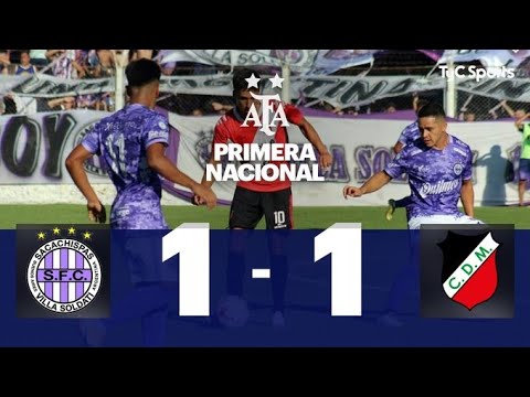 Sacachispas 1-1 Deportivo Maipú | Primera Nacional | Fecha 4