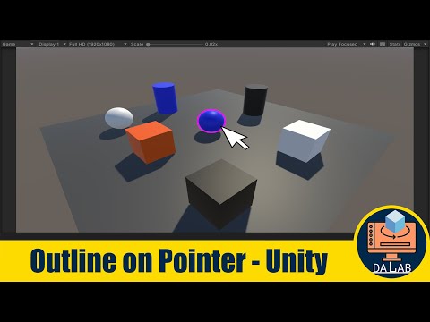 Outline Object on Pointer Hover and Selection at Runtime in Unity