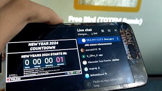 Perfectly timed Free Bird (Totem Remix) beat drop on New Year's 2024