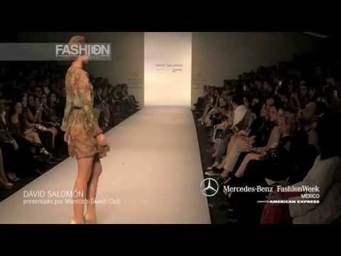 "DAVID SALOMON" Mexico Fashion Week Fall 2014 2015 by Fashion Channel