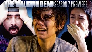 The Walking Dead: Season 7 Premiere Fan Reaction Compilation