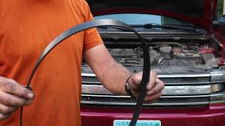 Ford Flex Serpentine Belt - Easy Novice Video
