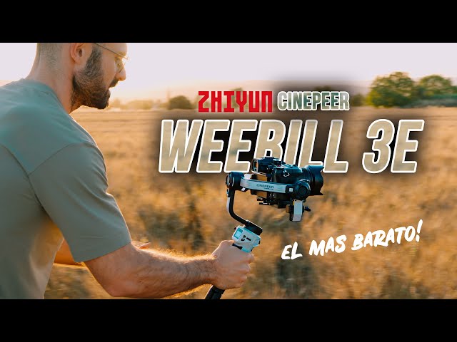 Vídeo relacionado con ZHIYUN CINEPEER Weebill 3E [Oficial] Estabilizador de Cámara Ligero, 3 Ejes Gimbal Camara DSLR y Mirrorless, Cable de Control Panasonic LN-UCUC-A02, Disparo Vertical Nativo, 2.5 Modo Grip Sling