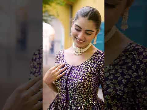 Orange Fendy Fabric Full-Stitched Lehenga Set with Sequins Embroidered Peplum Blouse