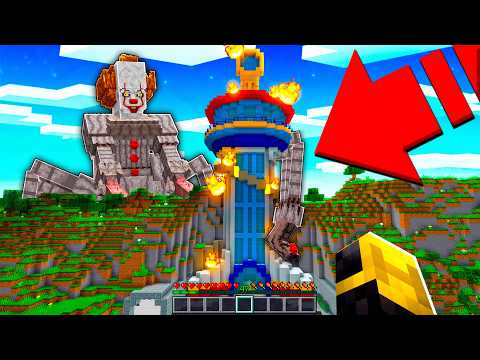 PAYASO IT MUTANTE ataca LA CASA de PAW PATROL en MINECRAFT 😱
