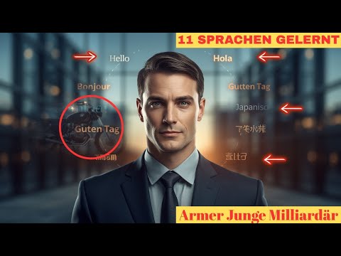 Armer Kurier lernt 11 Sprachen und wird Milliardär  Wahre Story