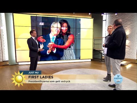 Pihlblad: "Alla vill vara med Michelle Obama" - Nyhetsmorgon (TV4)