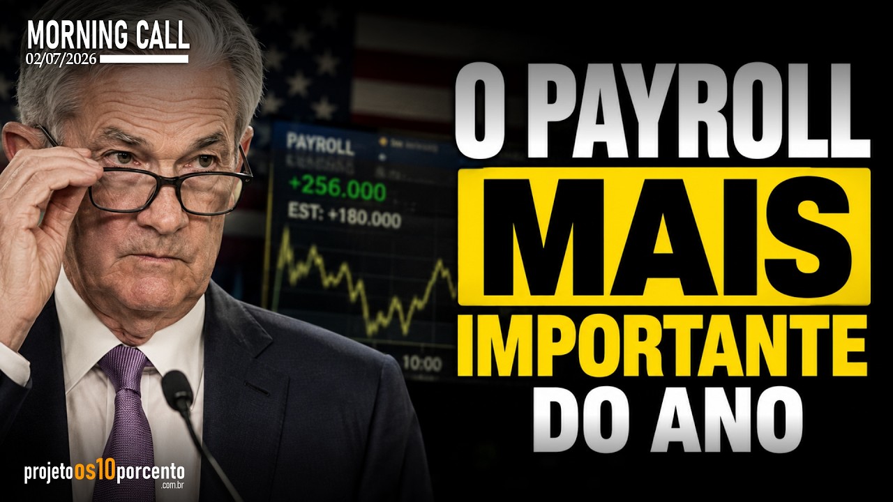 Morning Call | O Payroll mais importante acontecerá hoje, qual será o resultado?