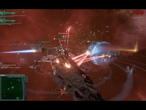 Dark Angels vs Chaos, Heroic Difficulty + Elite Mode 700 points - Battlefleet Gothic Armada