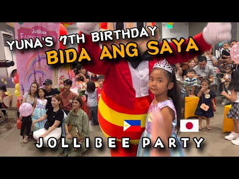 YUNA’S 7TH BIRTHDAY SA JOLLIBEE 🇵🇭🇯🇵| Bakasyon sa Pinas