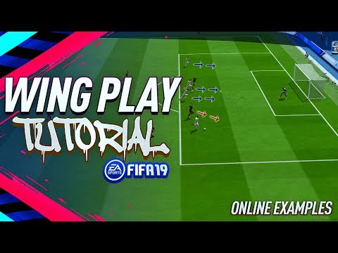 HOW TO SCORE FROM THE WINGS - Fifa 19 Wing Play Tutorial - Best Way To Score