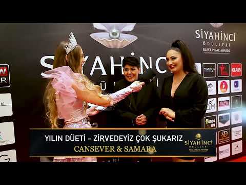 YILIN DÜETİ - Zirvedeyiz Çok Şukarız - Cansever & Samara | Siyah İnci Ödülleri |Enes Furkan Bilgiçli