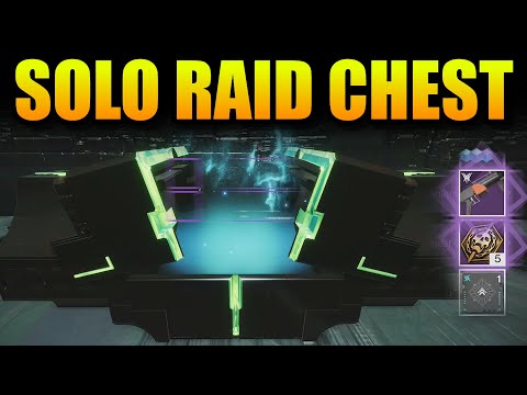 Solo Raid Chest in Vow of the Disciple - 3 Chests Per Week