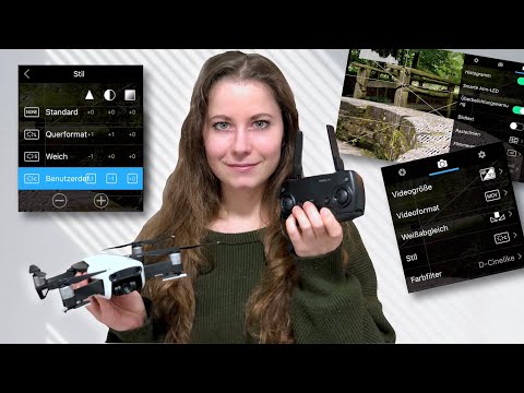 Die besten Einstellungen für cinematische Drohnenaufnahmen