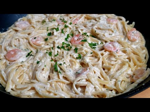 How To Make Creamy Shrimp Pasta In 20 Minutes